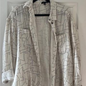 Patterned Button down